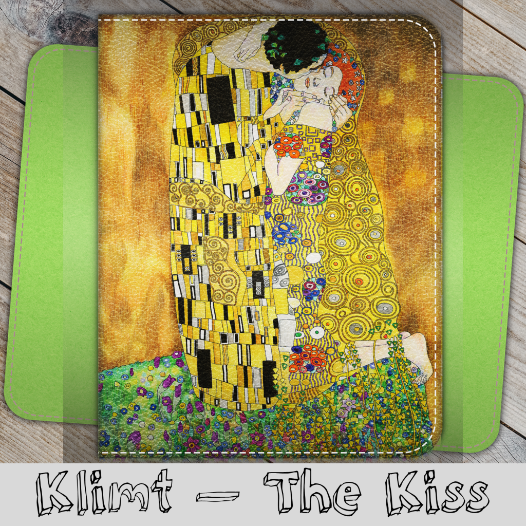 Klimt - The Kiss Digital Planner Cover - Marian's Designs