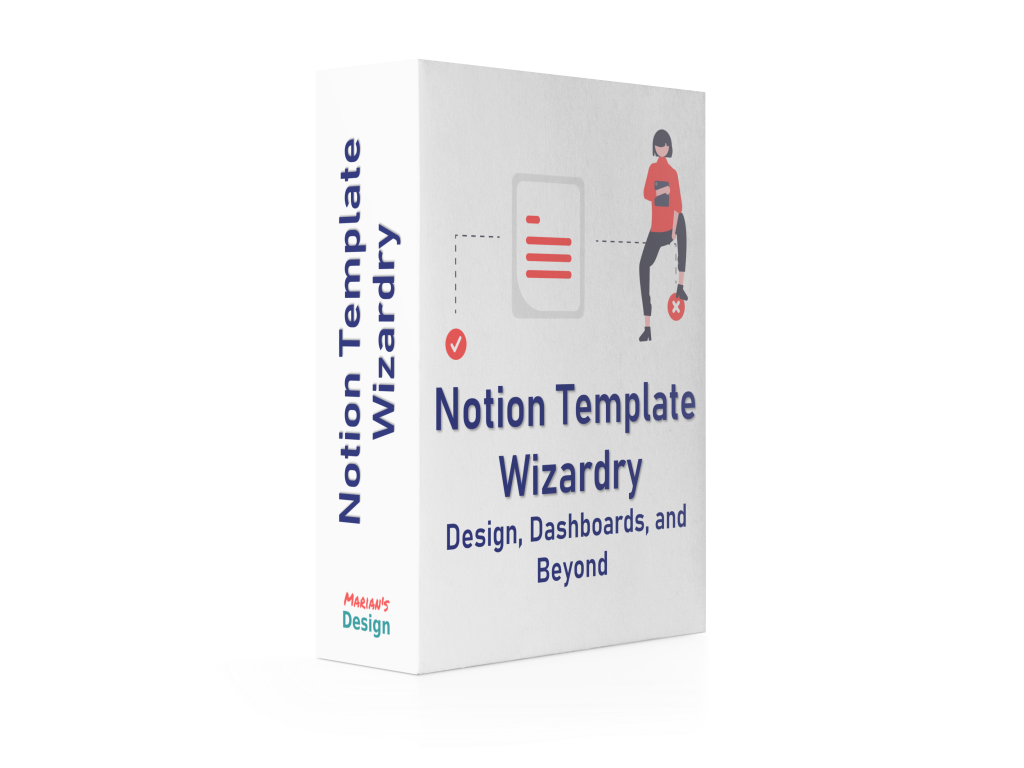 Notion Template Wizardry Plus Template Marian s Designs